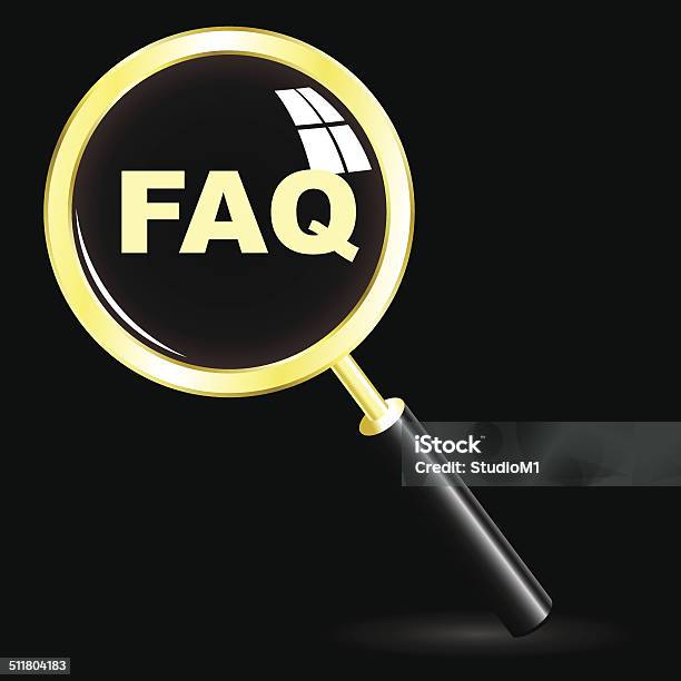 Faq Icon Stock Illustration - Download Image Now - Asking, Assistance, Communication