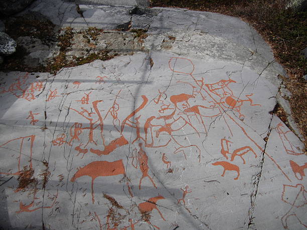 istock Rock Drawings of Alta in Norway 511807505
