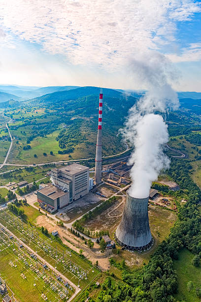 istock Thermal power plant aerial 511807698