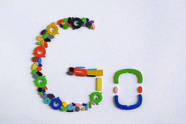 istock Go Word Writing With Colourful Toy Painted Woodcut Materials 511808478