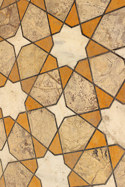 abstract background of marble floor smooth interior tiles
