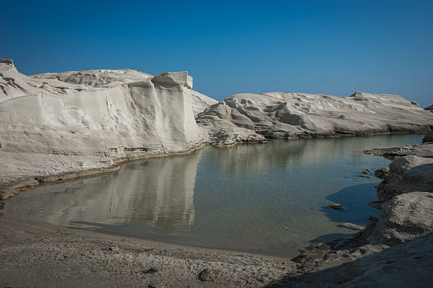 istock Moonscape beach Sarakiniko, Milos, Greece 511809345