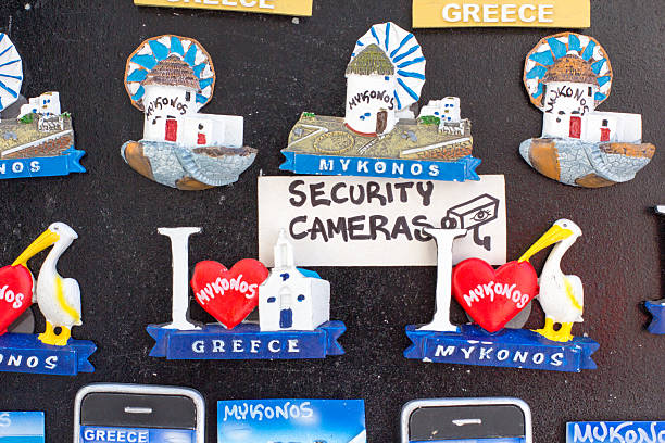Fridge Magnets in Mykonos, Greece