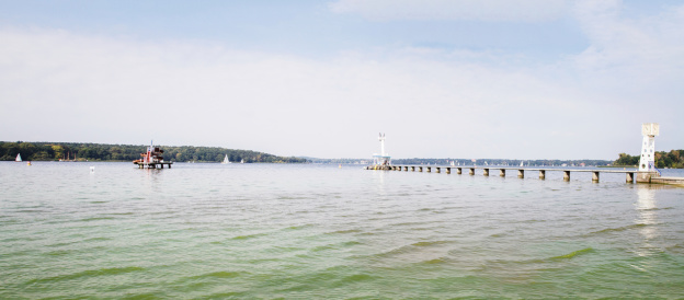 This ist an Panorama of Wannsee Berlin.