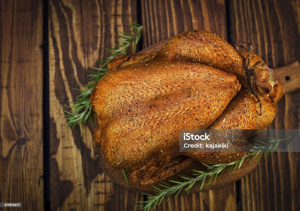 Pollo asado - Foto de stock de Ala de pollo libre de derechos