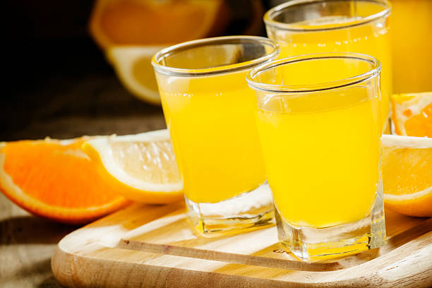 istock Beverage with orange and lemon juice and soda 511812174