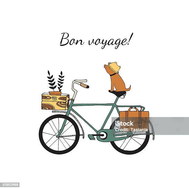 Vintage Bicycle Illustration Stock Illustration - Download Image Now - Bicycle, Cycling, Drawing - Activity