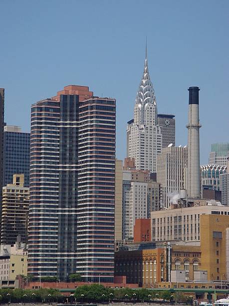 istock View of skyscrapers against clear sky 511830997