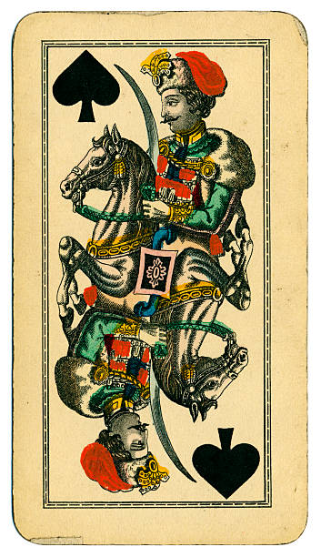 istock Cavalier of Spades Tarot Austrian Taroch 1900 511845707