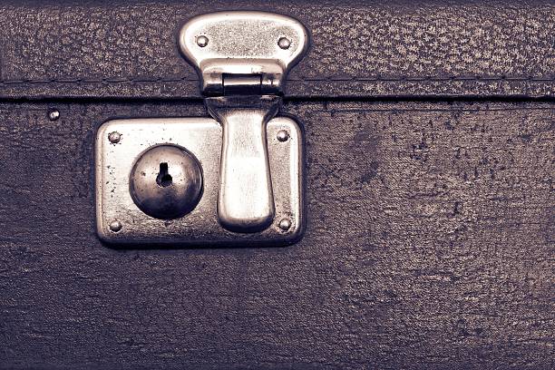 Heart in suitcase abstract of loneliness in love concept