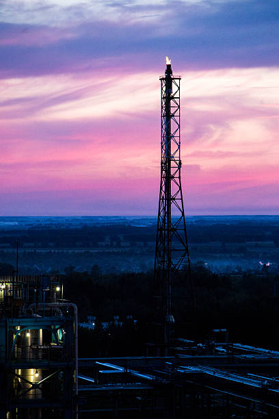 istock Tower of big factory 511852502