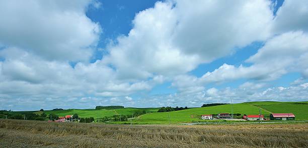 istock Biei beautiful Patchwork Road in hokkaido 511854002