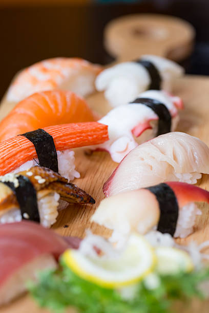 istock Sushi set, Japanese food 511856544
