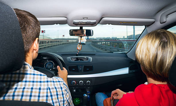 istock Wife argues with her husband in the car 511856766