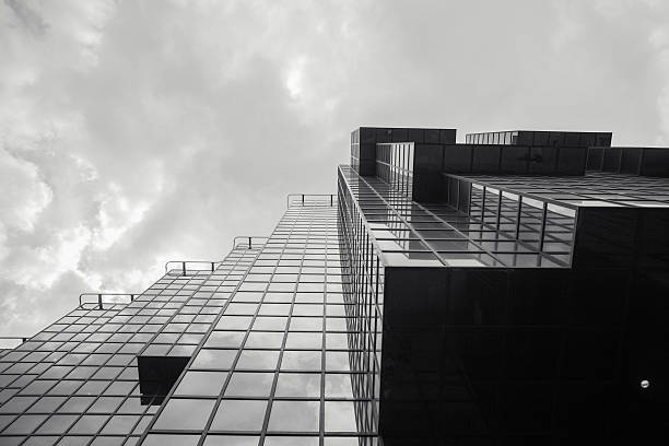 istock Extreme perspective view of angles on building 511860430