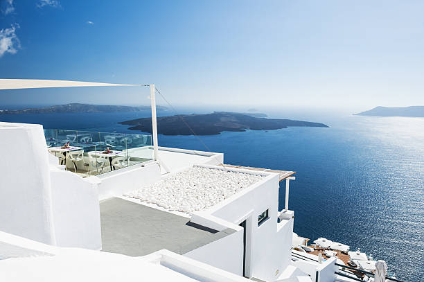 istock White architecture on Santorini island, Greece. 511864348