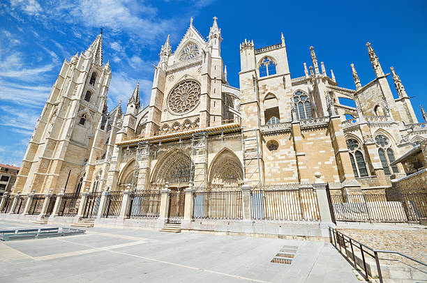 istock Famous Leon Cathedral, Castilla province, Spain. 511864385