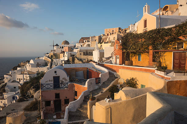 istock Oia at sunset, Santorini, Greece 511865247