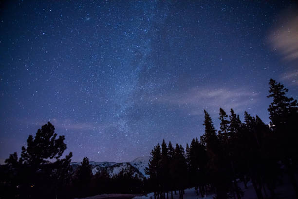istock Night sky in Lake Tahoe 511865464