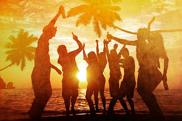 istock People Enjoying Party by the Beach 511865583