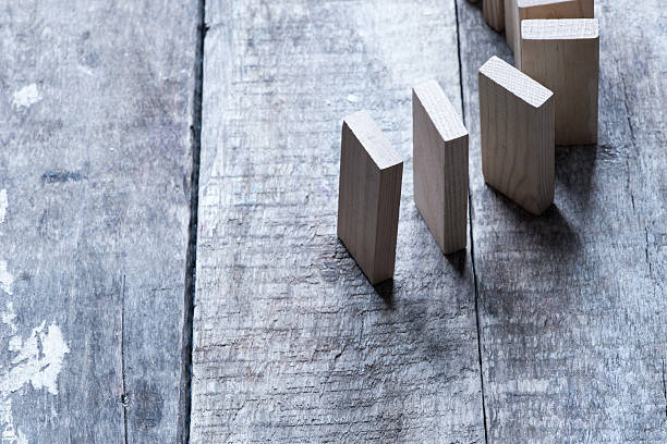 istock dominoes concept/toned photo 511866504