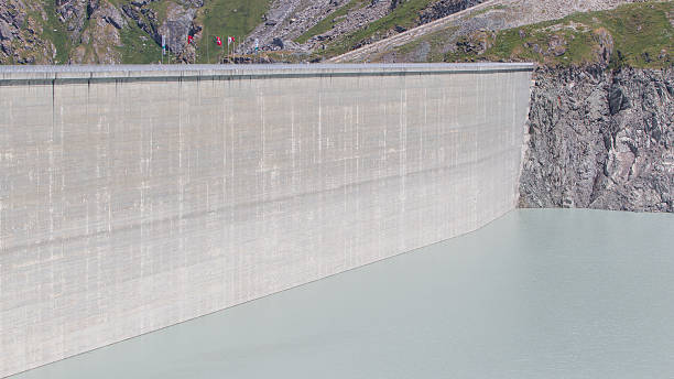 Dam Grande Dixence - Worlds highest gravity dam Dam Grande Dixence - Worlds highest gravity dam - Switzerland grand dixence stock pictures, royalty-free photos & images