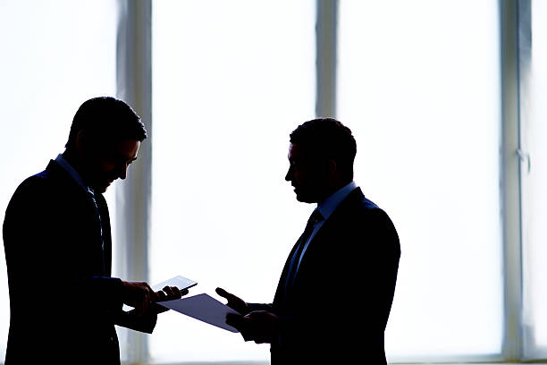 istock Late night business talk 511869124