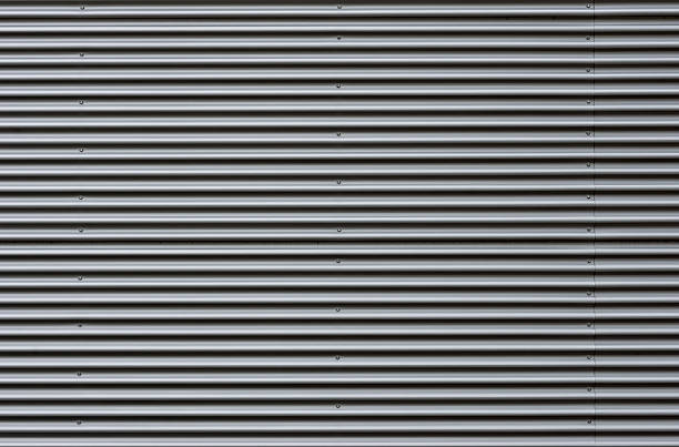 istock Corrugated sheet metal facade 511875212