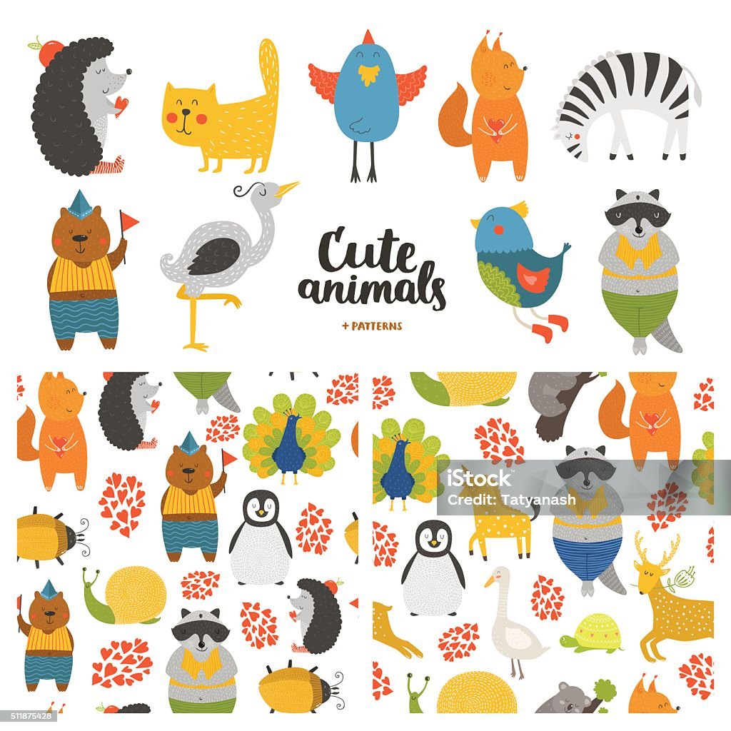 Ilustración de Colección De Dibujos Animados De Animales y más Vectores Libres de Derechos de Animal - Animal, Animal joven, Ardilla - iStock Ilustración de Colección De Dibujos Animados De Animales y más Vectores Libres de Derechos de Animal - Animal, Animal joven, Ardilla - iStock