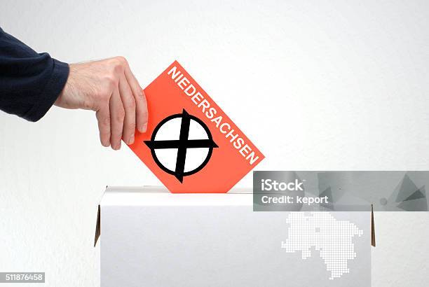 Wahlen In Deutsch Gebiet Niedersachsen Stockfoto und mehr Bilder von Politische Wahl - Politische Wahl, Wahlmöglichkeit, Niedersachsen