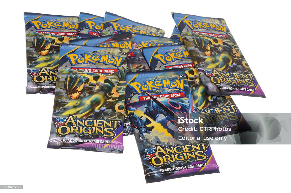 vertalen spuiten baden Pokemon Ancient Origins Trading Card Game Stock Photo - Download Image Now  - Pokémon, Trading Cards, Playing Card - iStock