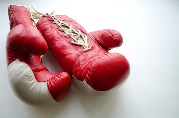 istock old red and white boxing gloves 511879276