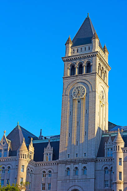 istock Architectural details of the Clock Tower in Washington DC 511883571