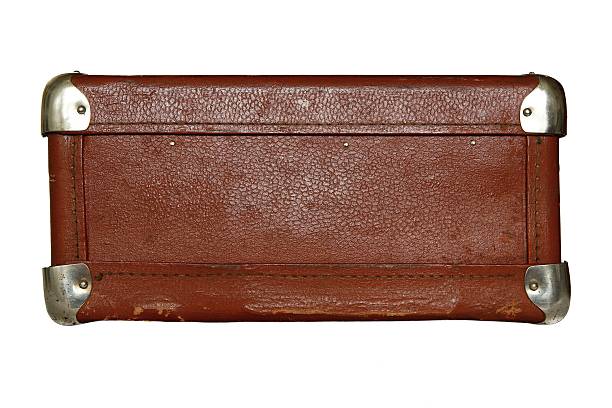 istock isolated luggage suitcase brown color 511883887