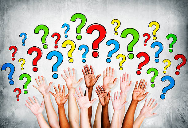 istock Multiethinic Arms Outstretched to Ask Questions 511885425