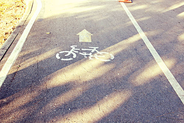 istock Bicycle Lanes in Park 511916644
