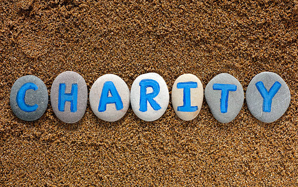 istock Word Charity spell out from stones 511916820
