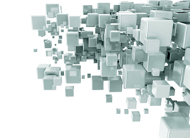 istock Close-up of abstract cubes 511920956