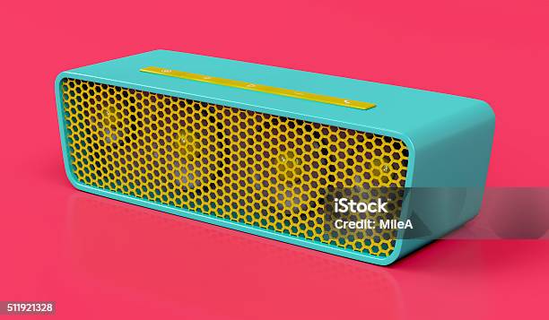 Bluetooth Speaker Stock Photo - Download Image Now - Speaker, Bluetooth, Music