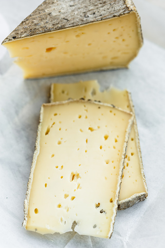 Tomme de savoie, french cheese