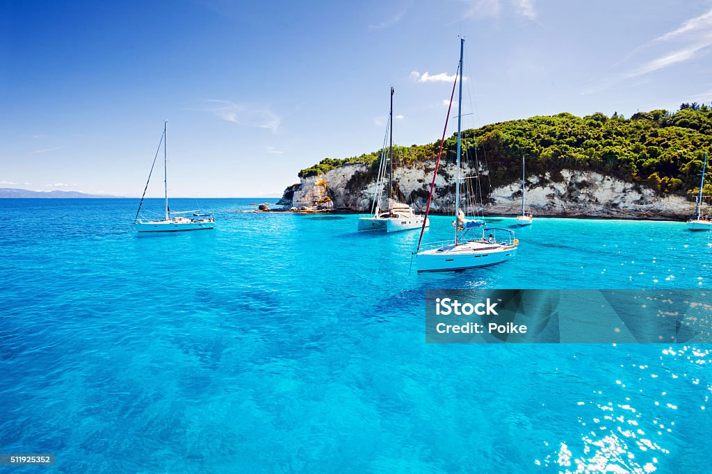 Wunderschöne Bucht in Griechenland - Lizenzfrei Griechenland Stock-Foto