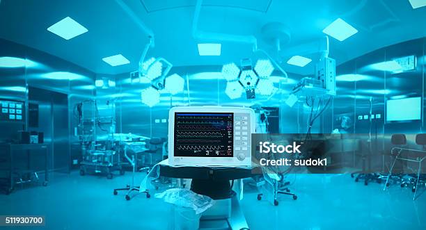 Innovative Technology In A Modern Hospital Operating Room Stock Photo - Download Image Now