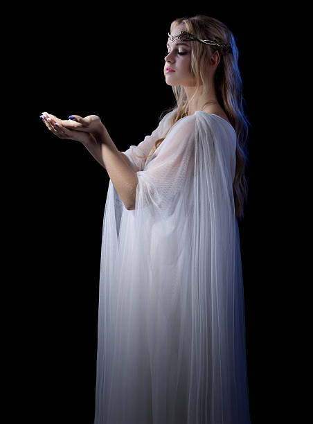istock Young elven girl isolated 511931372