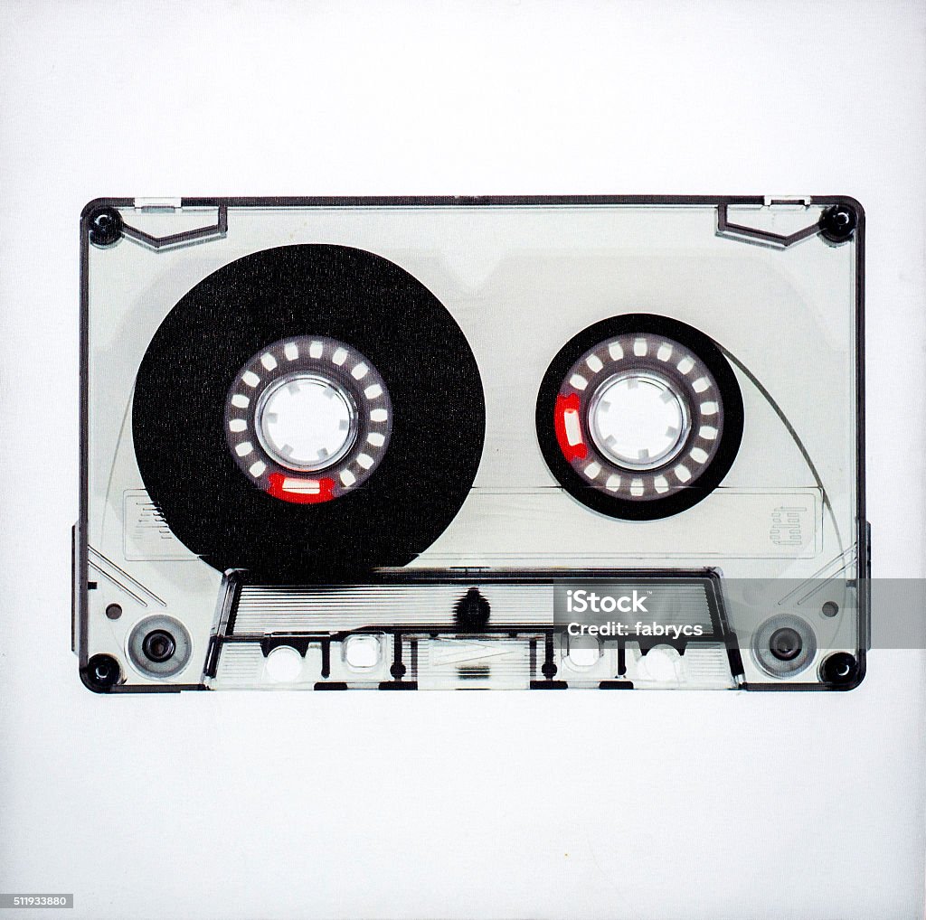 Compact Cassette Audio Cassette Stock Photo