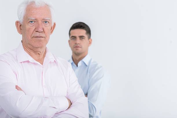 istock Senior father and mature son 511934102