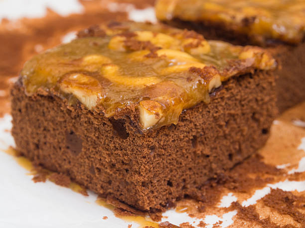 istock Piece of toffee cake 511938424
