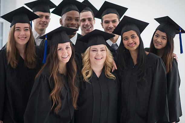 istock Happy Graduates Together in a Group 511939888