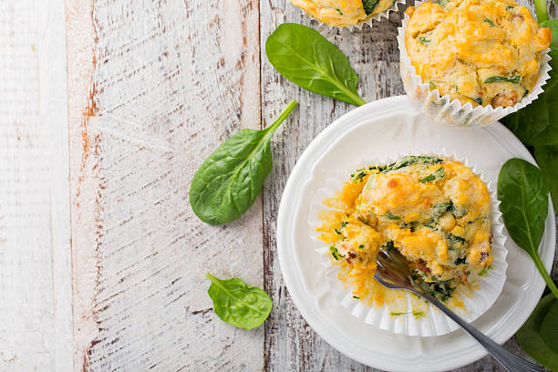 istock Muffins with spinach, sweet potatoes and cheese 511942248