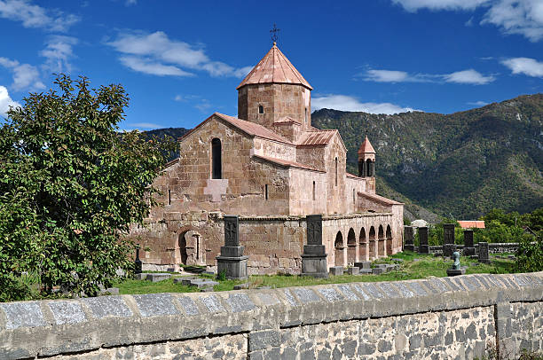 istock Sacred Odzun monastery in Armenia. 5th-7th century 511947592