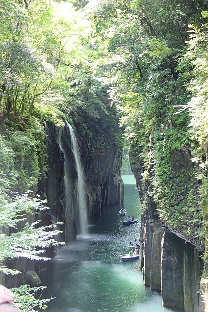 istock Takachiho water canyon fall 511952135